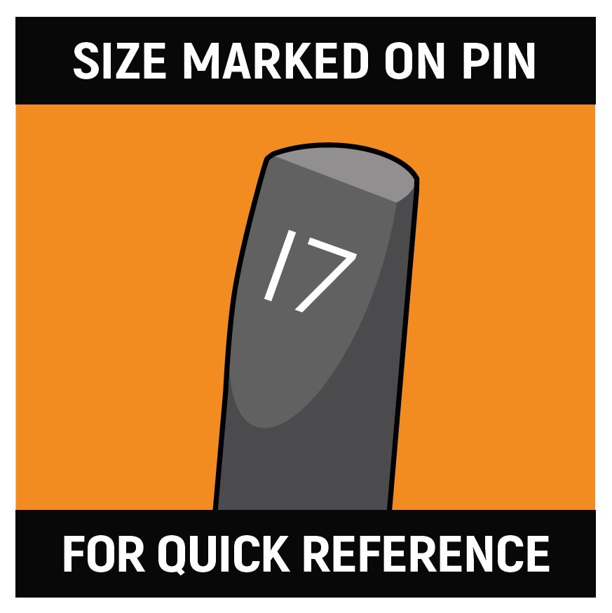 GEARWRENCH 83118 3 Piece 1/4″, 3/8″ & 1/2″ Drive Black SAE / Imperial Socket Storage Tray Set - Image 4