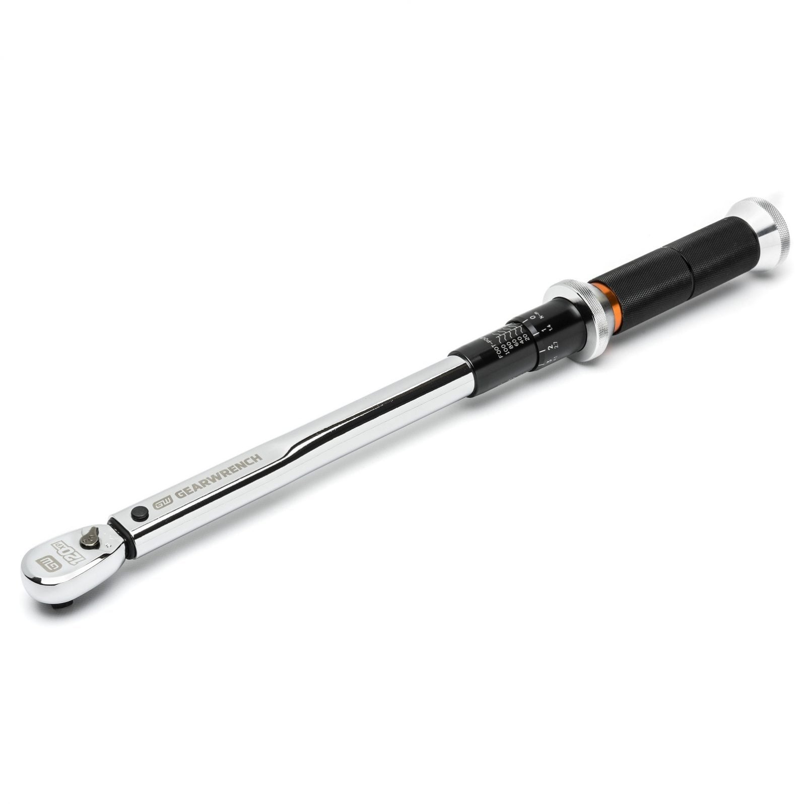 GEARWRENCH 85181 1/2″ Square Drive 120XP™ Micrometer Torque Wrench 40.67Nm – 338.95Nm (30-250Ft/Lbs)