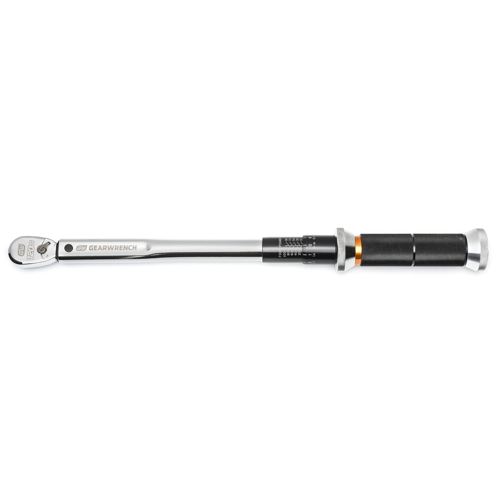 GEARWRENCH 85181 1/2″ Square Drive 120XP™ Micrometer Torque Wrench 40.67Nm – 338.95Nm (30-250Ft/Lbs) - Image 2