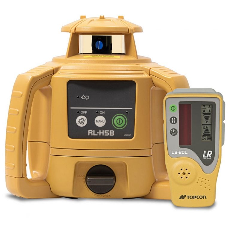 TOPCON RLH5B Red Beam Construction Rotary Laser Level with LS80X Receiver DT Sales Items
