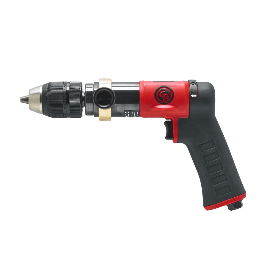 Chicago Pneumatic CP9791C Air 1/2” / 13mm Pistol Grip Drill Keyless Chuck 8941097910 - Image 4