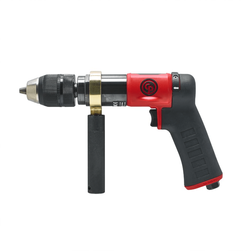 Chicago Pneumatic CP9791C Air 1/2” / 13mm Pistol Grip Drill Keyless Chuck 8941097910 - Image 5