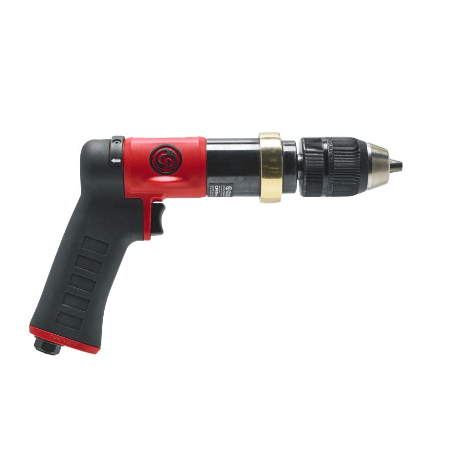 Chicago Pneumatic CP9791C Air 1/2” / 13mm Pistol Grip Drill Keyless Chuck 8941097910 - Image 3