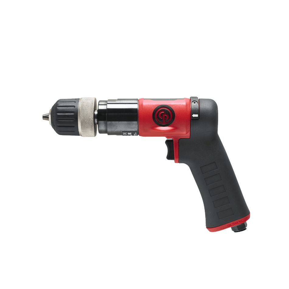 Chicago Pneumatic CP9792C Air 3/8” / 10mm Pistol Grip Drill Keyless Chuck 8941097920 - Image 2