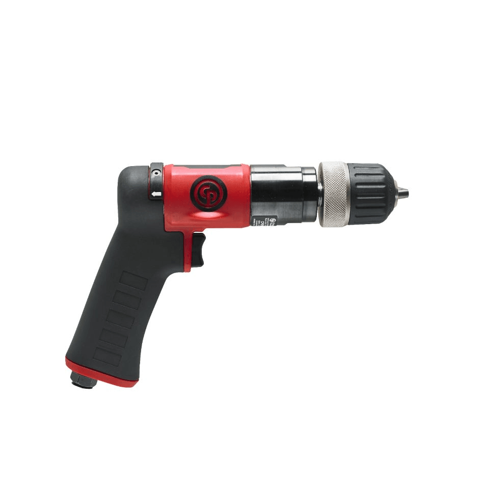 Chicago Pneumatic CP9792C Air 3/8” / 10mm Pistol Grip Drill Keyless Chuck 8941097920 - Image 3