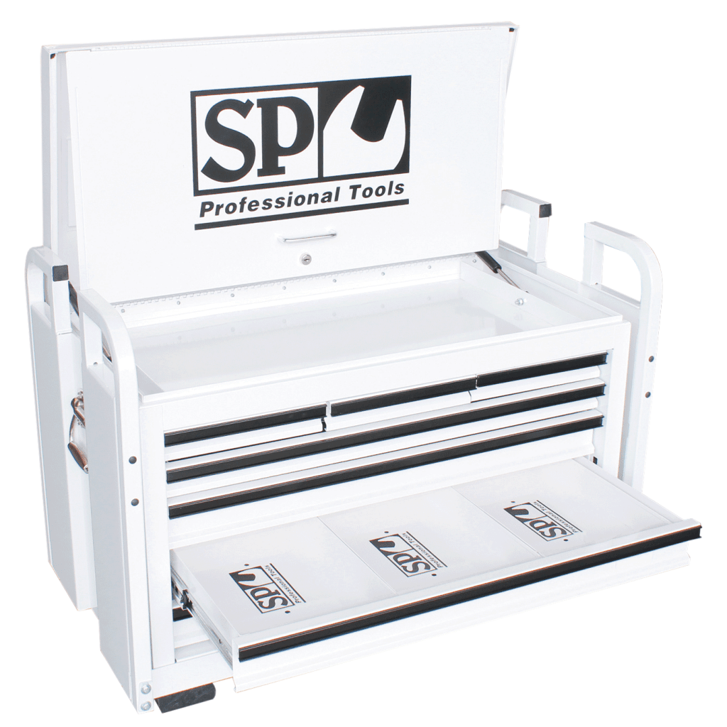 SP Tools SP40102G Custom Series Chest Top Tool Box 7 Drawer Deep