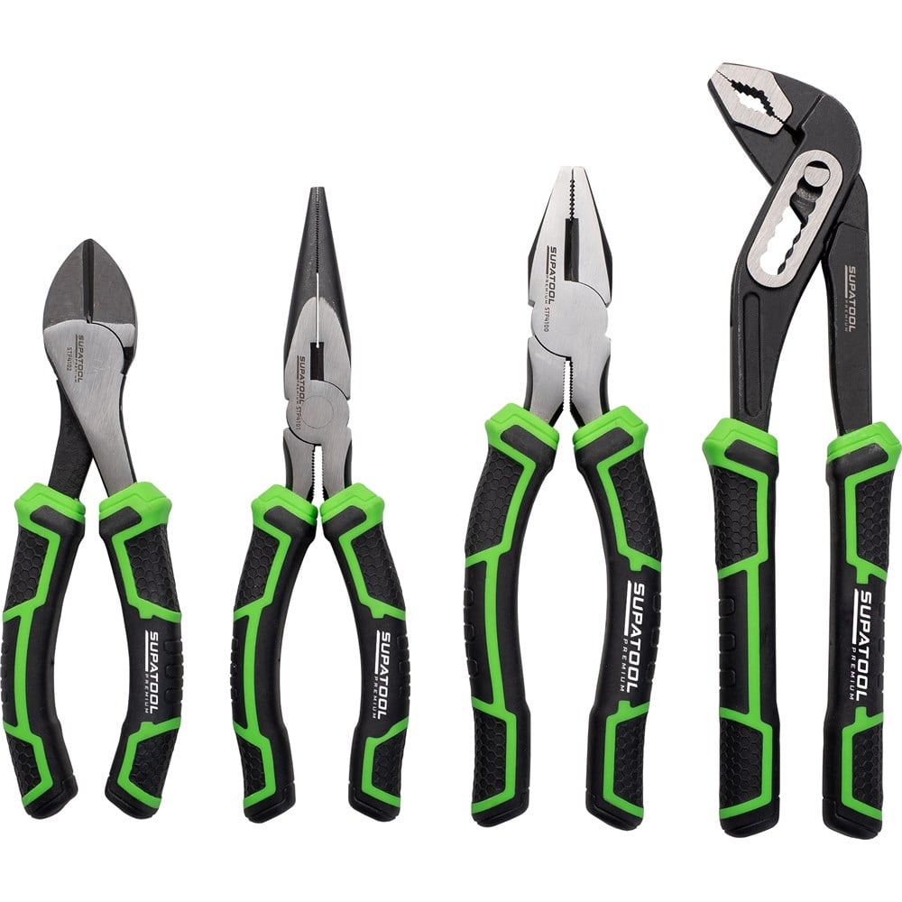 Supatool Premium STP4104 by Kincrome 4 Piece Pliers Set Pliers
