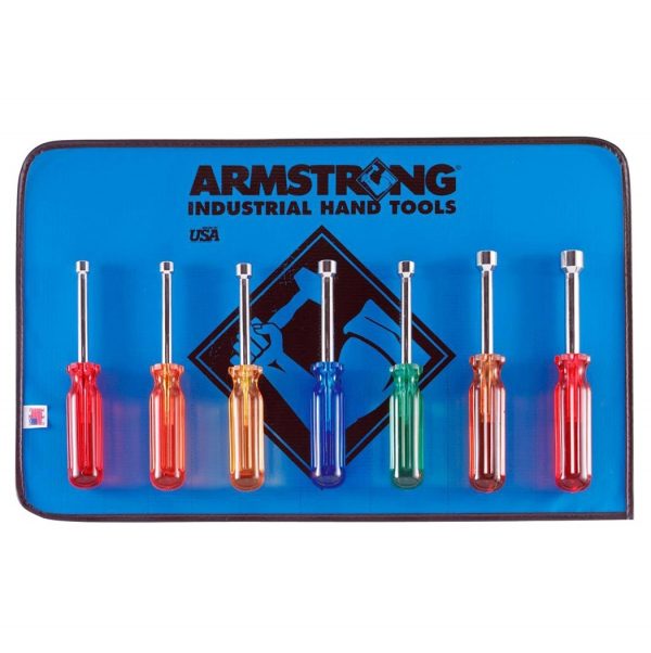Armstrong 66843 by GEARWRENCH 7 Piece Solid Handle, Hollow Shaft Nut