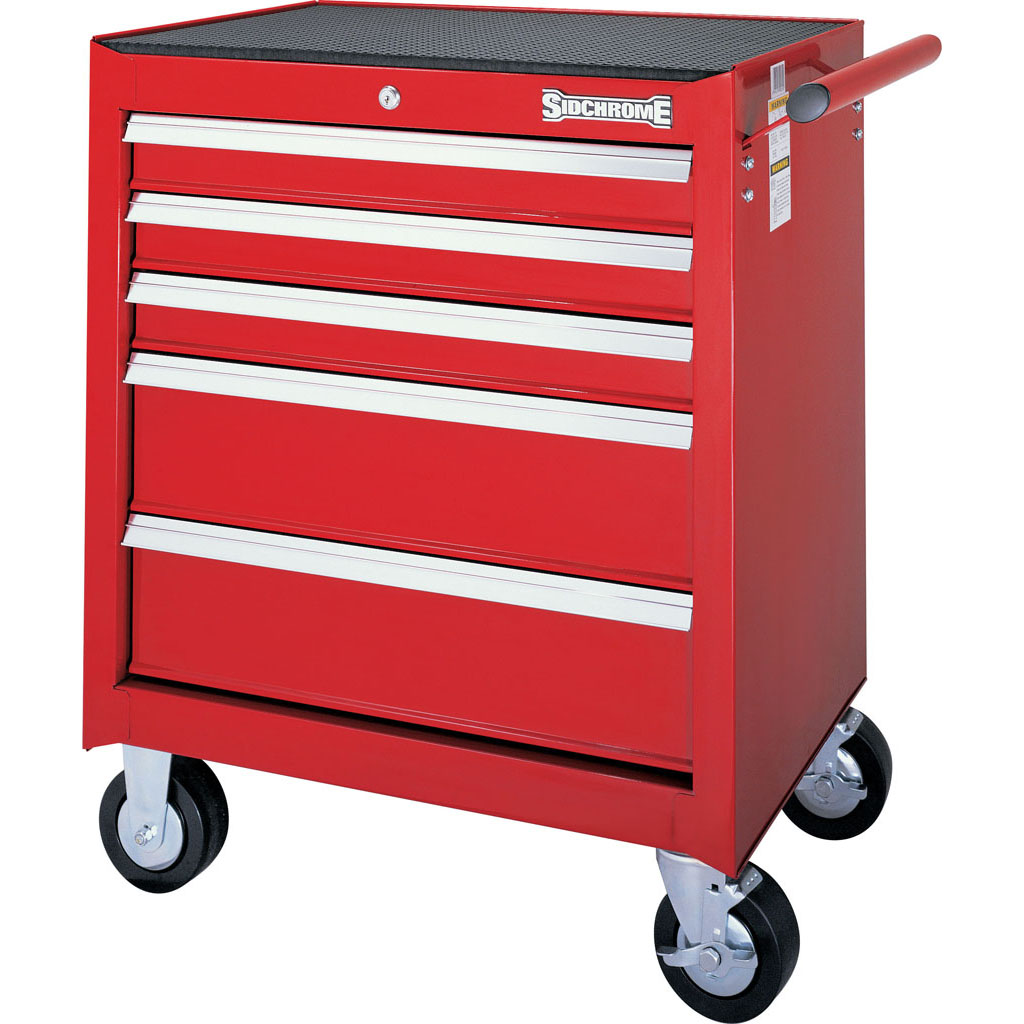 Sidchrome SCMT50215 5 Drawer Tool Trolley Roller Cabinet
