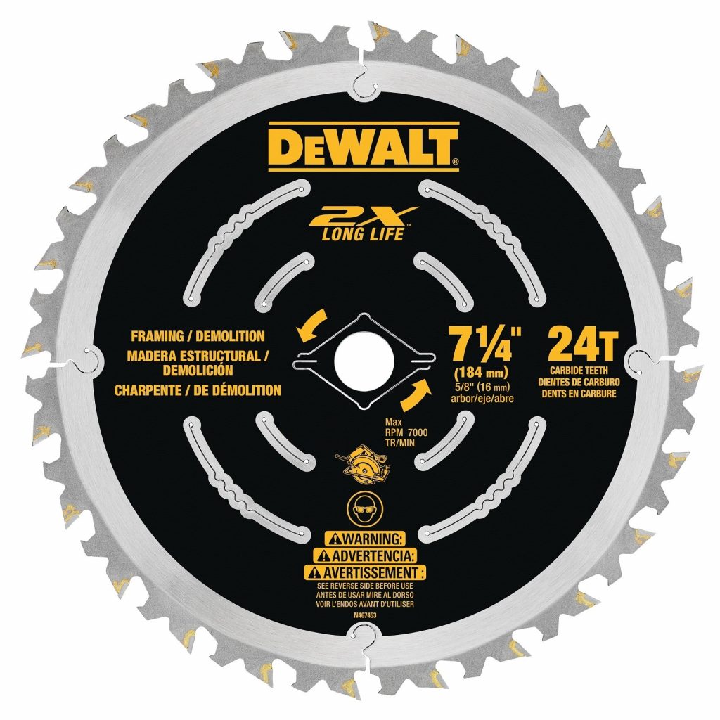DeWALT DT90254QZ EXTREME® Demolition Circular Saw Blade 184mm x 16