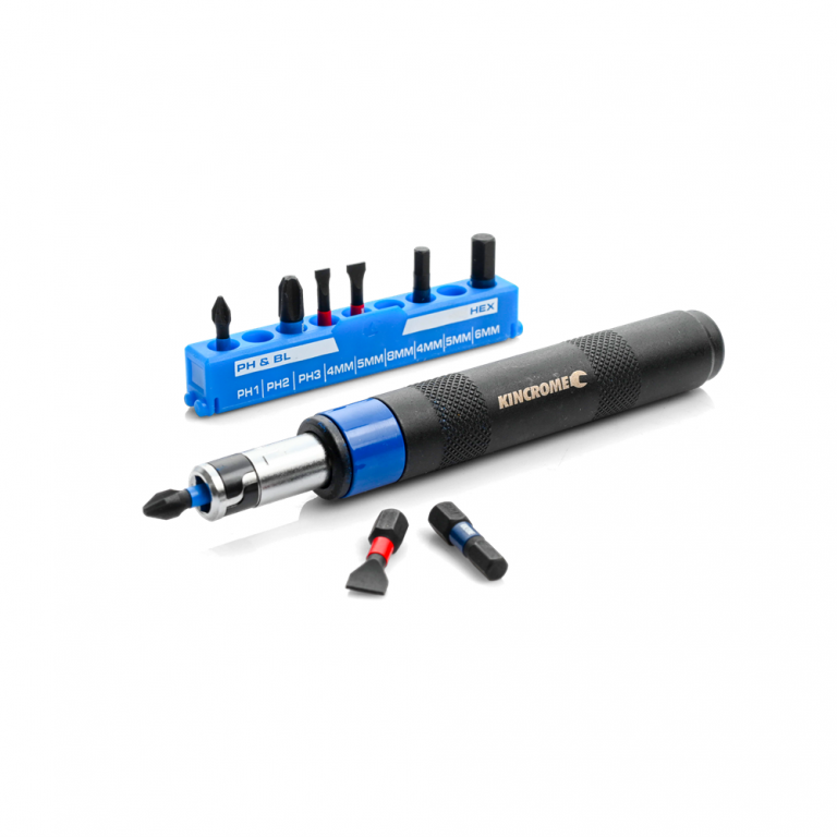 Kincrome ID3300 Micro Impact Screwdriver 10 Piece Set Screwdrivers