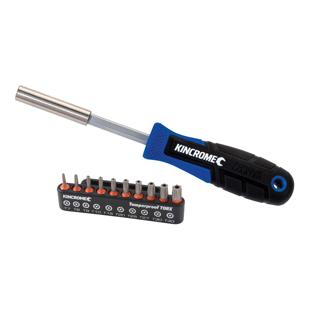 Kincrome K5514 TorqueMaster® TamperProof TORX® Bit & Driver Set 11