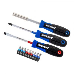 Kincrome K5516 TorqueMaster® Screwdriver & Bit Set - 12 Piece Image