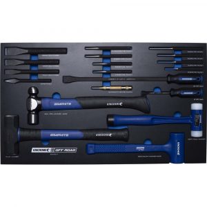 Kincrome EVA701T 19 Piece Hammer, Chisel & Punch Set EVA Tray Image
