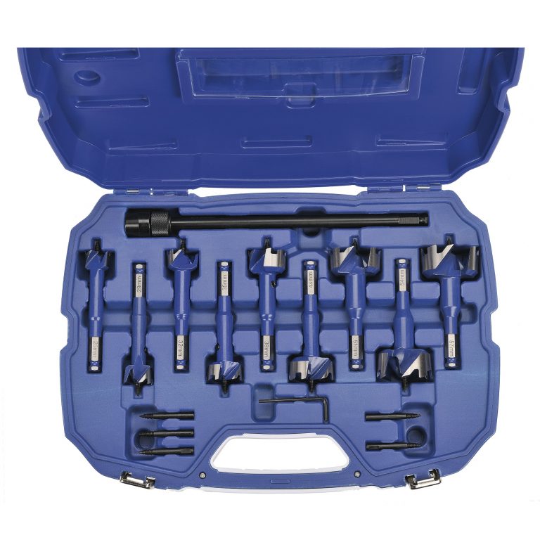 Bordo 2674S1 9 Piece Professional Self Feeding Wood Bit Set 2557mm