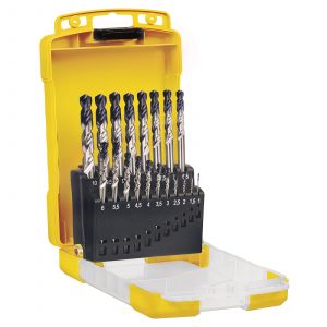 Sutton Tools D180SM2 R40 INOX HSS Drill Bit Set 19 Piece Metric Image