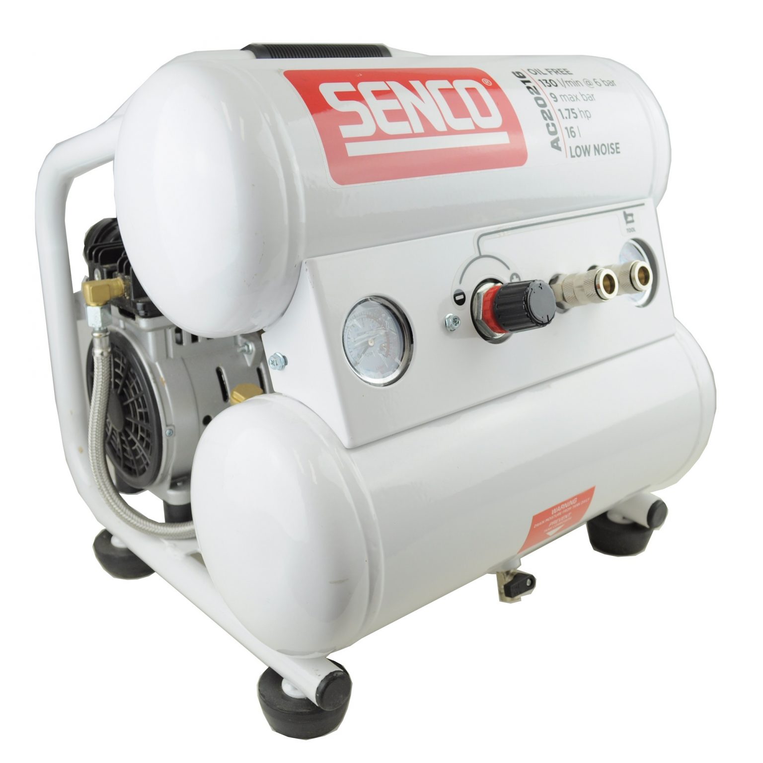 COLT 265 2.0Hp Twin Tank Portable Compressor (Carry) 16 Litre COLT265