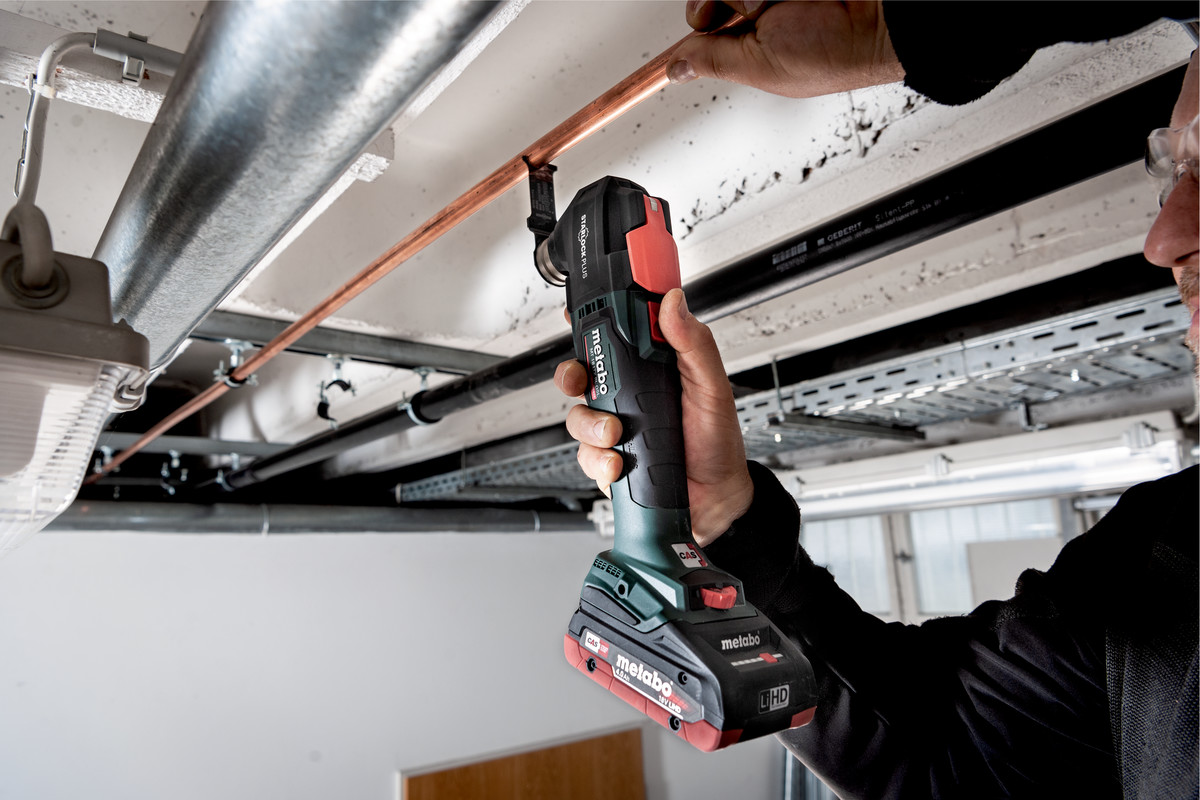 Metabo MT 18 LTX BL QSL STARLOCK Plus 18V 4.0Ah Lithium-Ion Brushless Cordless Multi-Tool Combo Kit 613088800 - Image 7