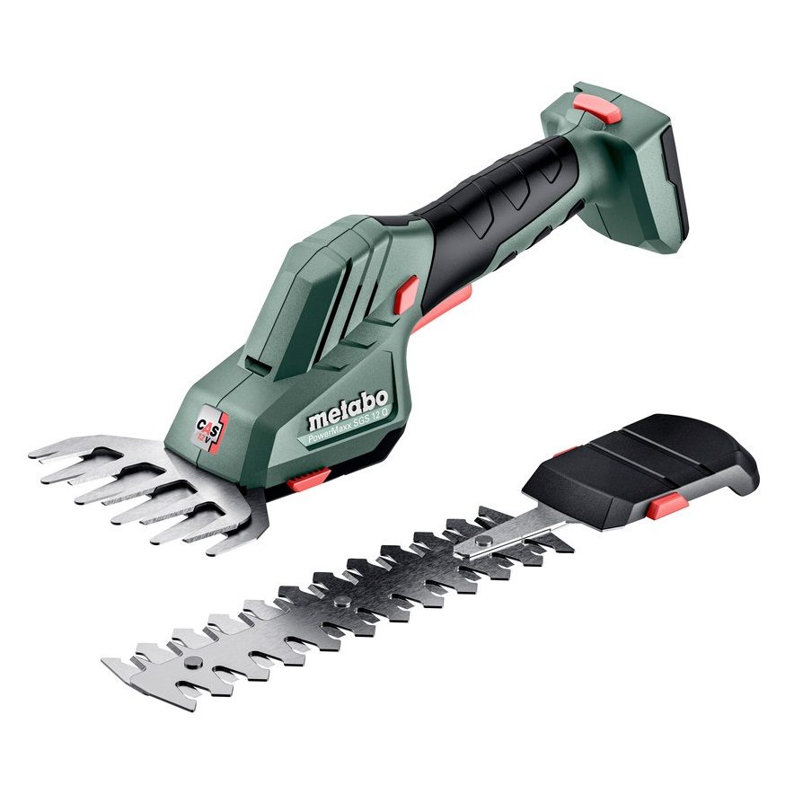 Metabo SGS 12 Q POWERMAXX 12V Lithium-Ion Cordless Shrub and Grass Shears - Tool Only 601608850