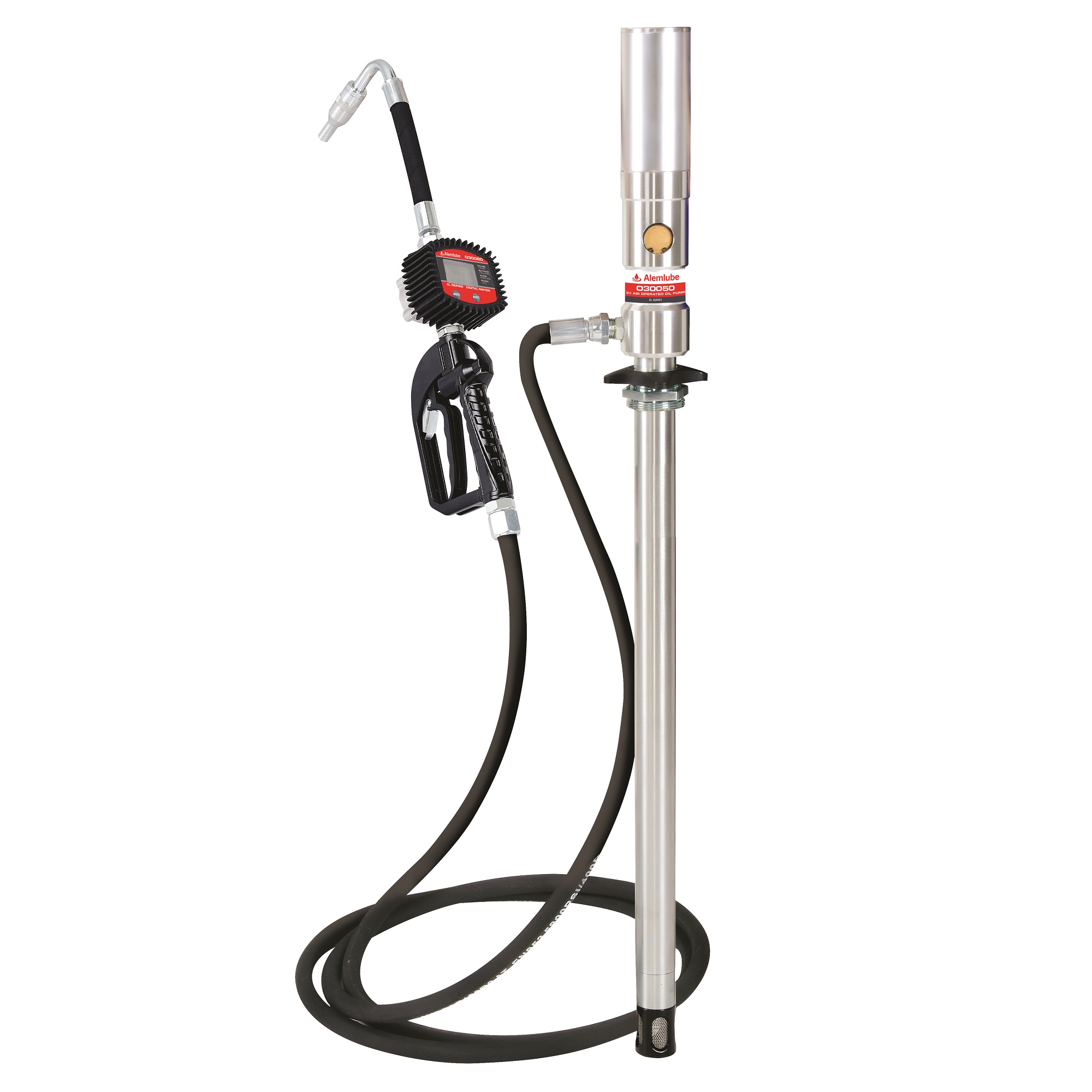 Alemlube O30050 EL Series Air Operated Oil Transfer Kit with Meter 31