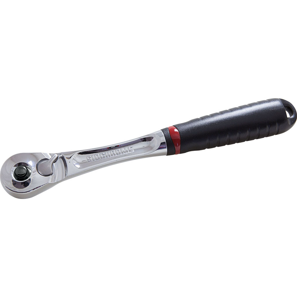 Sidchrome SCMT14970 1/2" Drive Maintenance Free Pear Head Ratchet