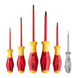 Felo 91396198 6 Piece VDE 1000V Electrician's Screwdriver Set N 9 - Made in Germany