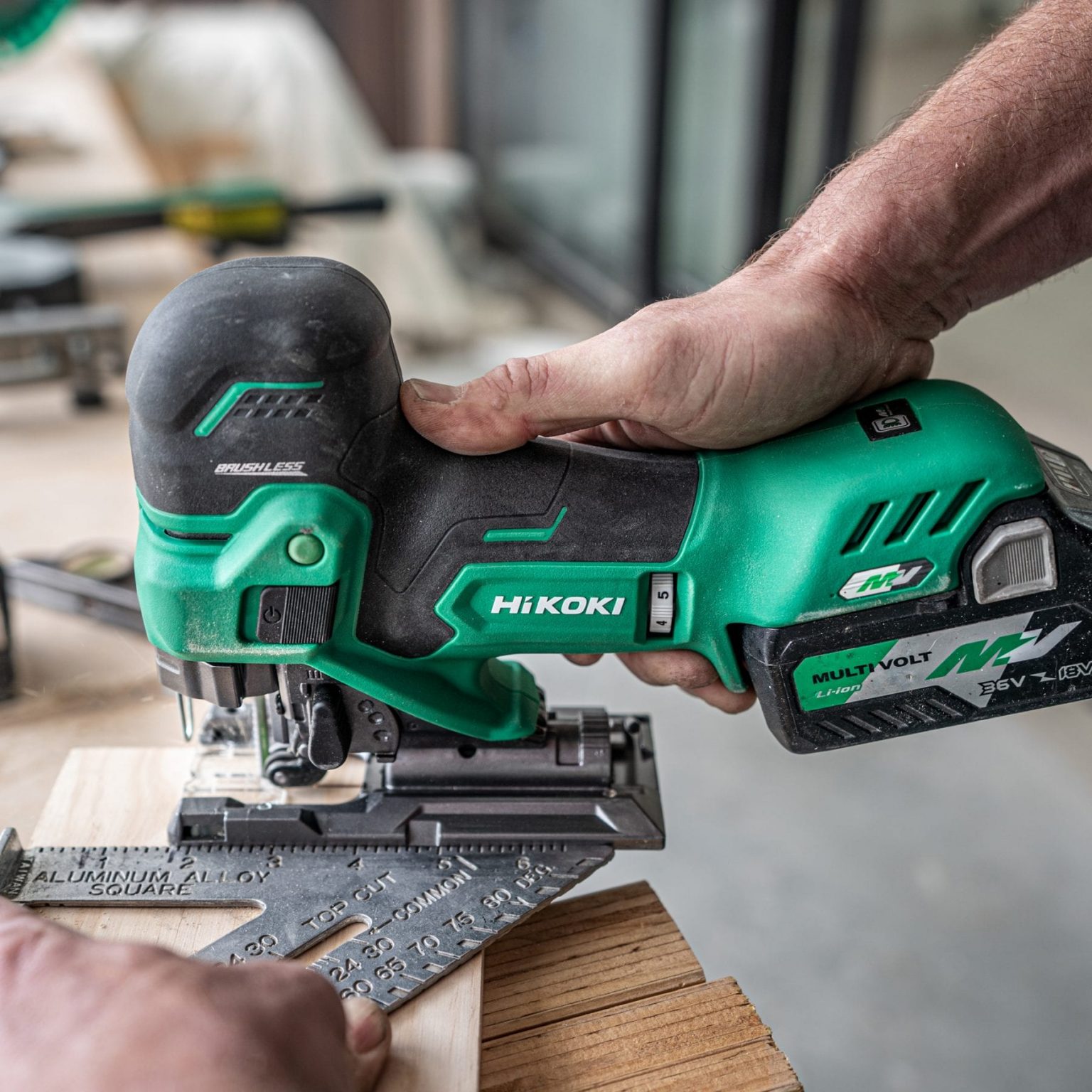 HiKOKI CJ36DB(H2Z) 36V Professional Brushless Jig Saw with Barrel