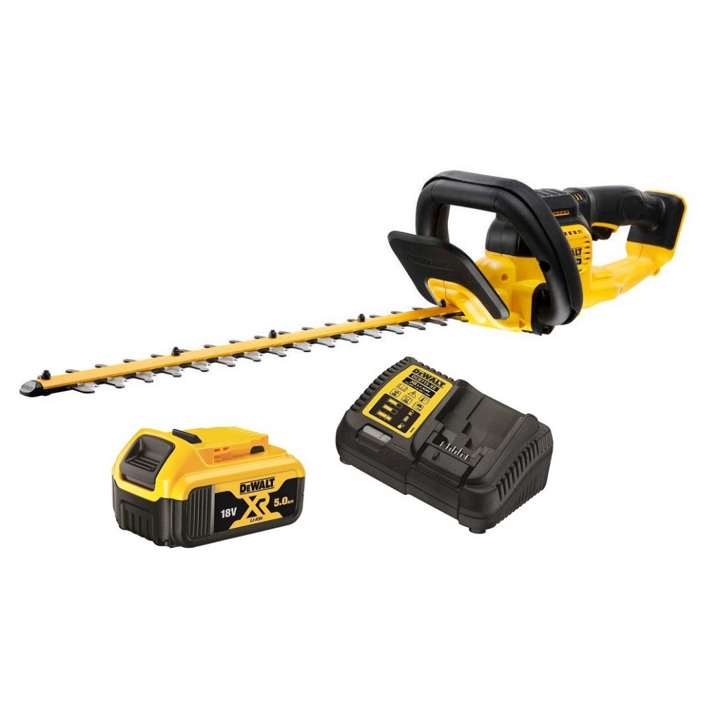 DeWALT DCMHT563P1XE 18V 5.0Ah XR LithiumIon Brushless Cordless Hedge