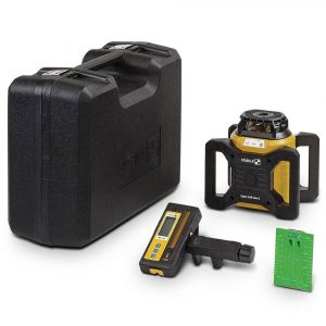 Stabila LAR 160 G Green Beam Rotary Self-Levelling Laser Level 4 Piece Set 19240 Image