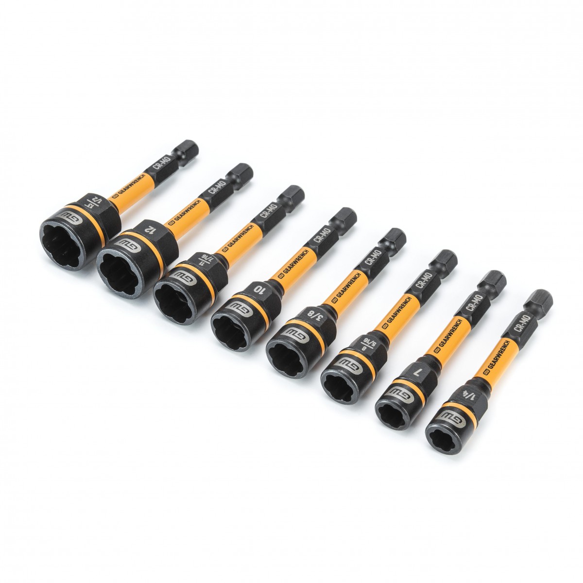 GEARWRENCH 86170 8 Piece 1/4" Drive BOLT BITER™ Nut Extractor & Driver Twist Socket Set - Image 2