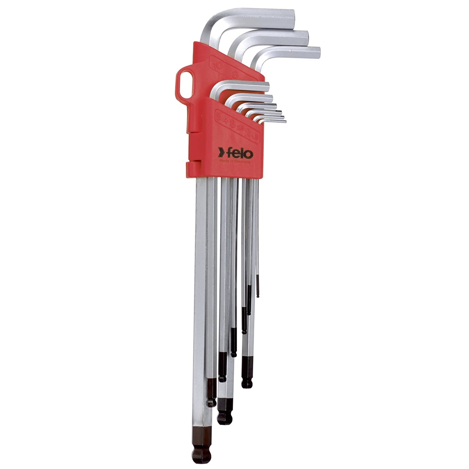 Felo 36500901 by Bondhus 9 Extra Long Hex Key Set (Allen Keys) Metric