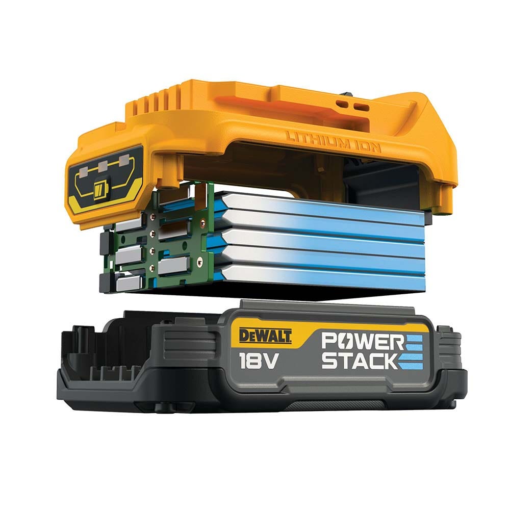DeWALT DCBP034-XJ 18V 1.7Ah XR POWERSTACK Lithium-ion Compact Battery - Image 2
