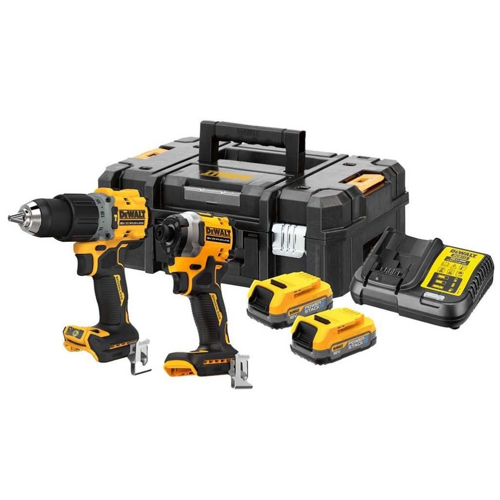 DeWALT DCK2050E2TXE 18V XR POWERSTACK 2.0Ah Lithiumion Cordless