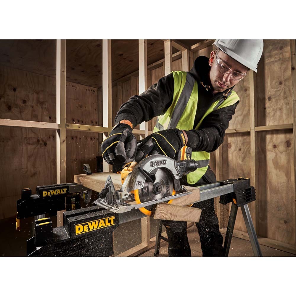 DeWALT DCS565N-XJ 18V XR Lithium-Ion Brushless Cordless 165mm (6-1/2") Circular Saw - Tool Only - Image 9