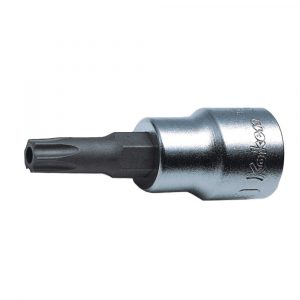 Koken 3025-50TH10 3/8” Square Drive Tamper Proof TORX® Socket Bit Length 50mm TH10 - Made in Japan Image