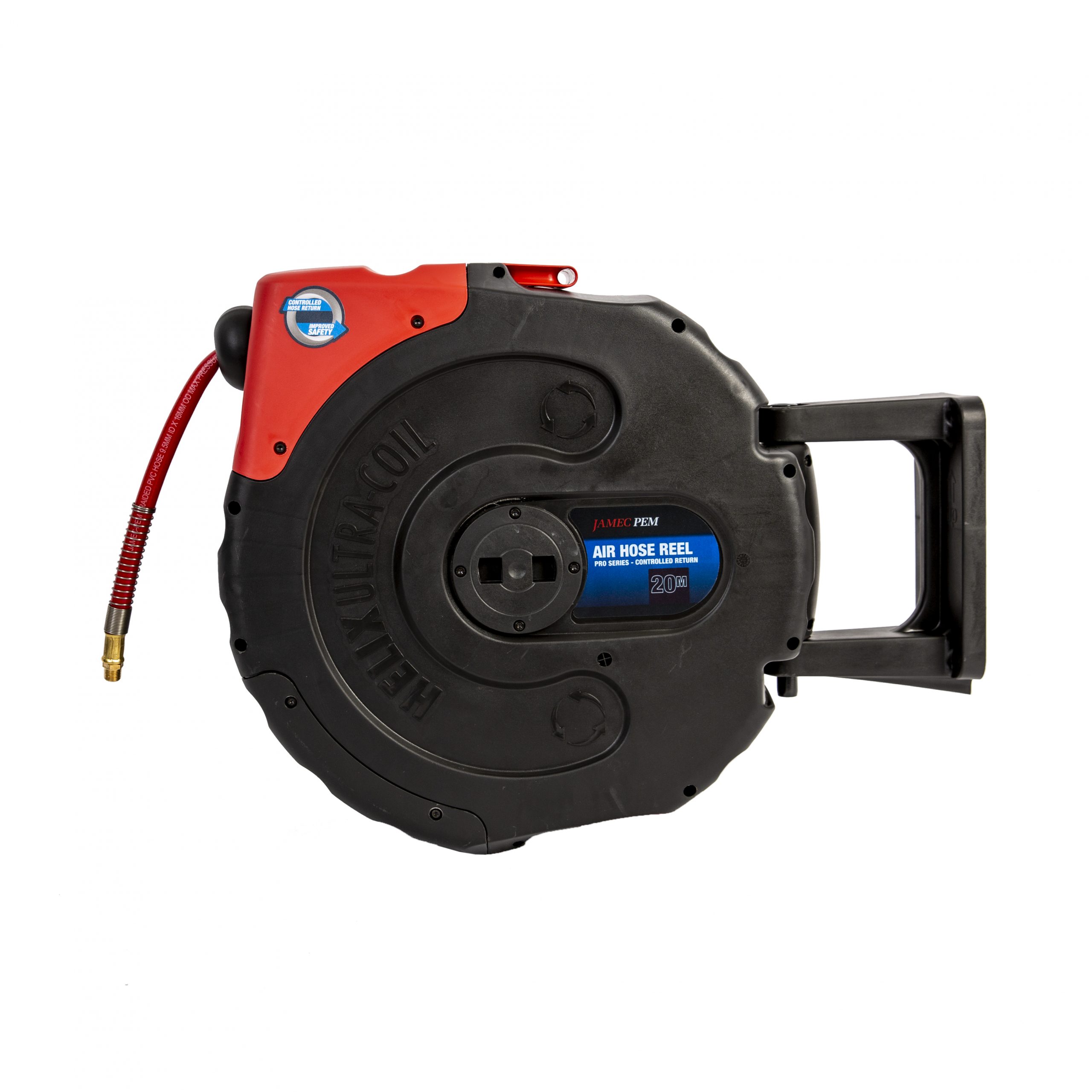 Jamec Pem 58.5034 Pro Series HELIX Retractable Air Hose Reel 300psi 20m - Image 2