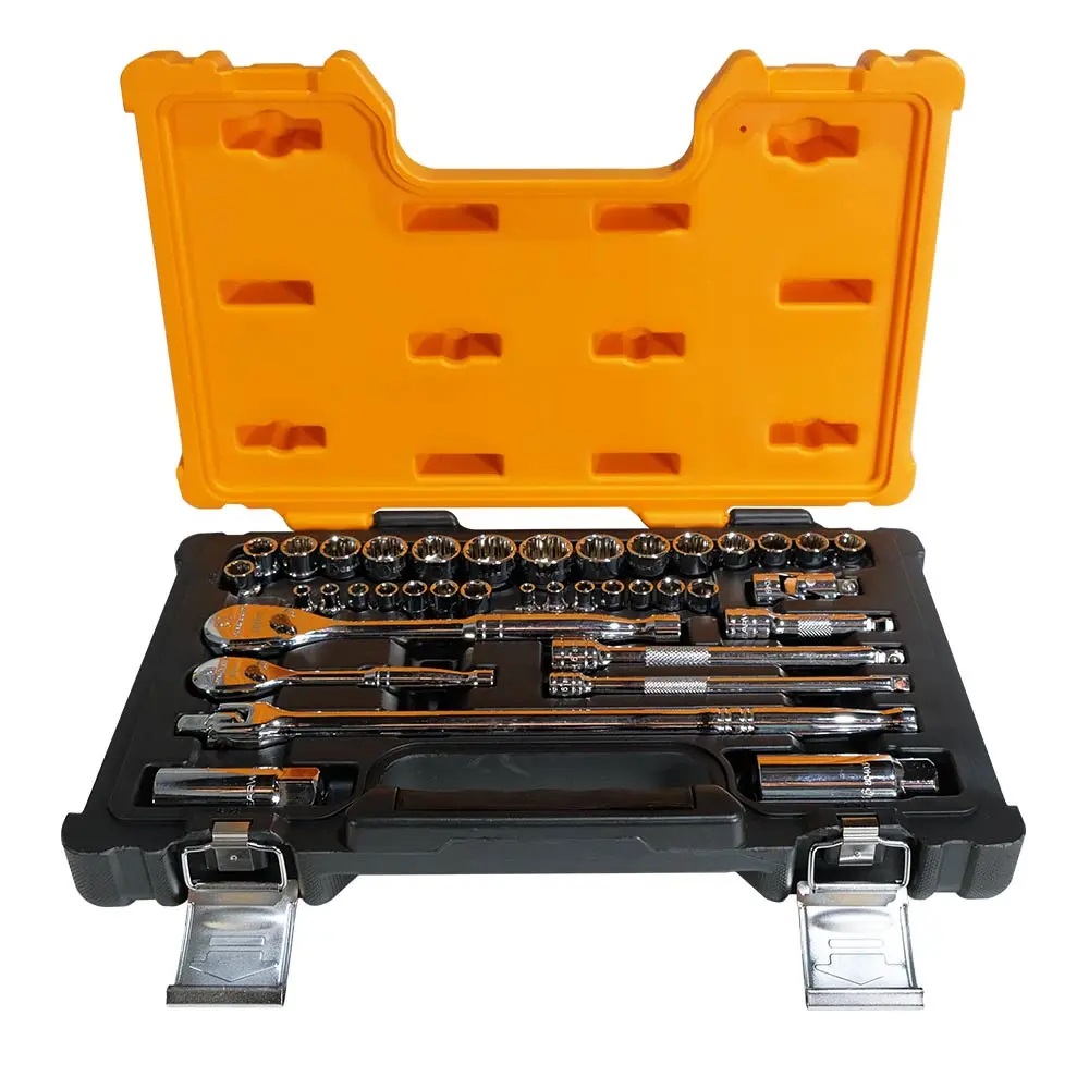 GEARWRENCH 83067N 38 Piece 120XP 1/4" 3/8" Drive Socket Set Metric & SAE Portable Tool Kit - Image 2