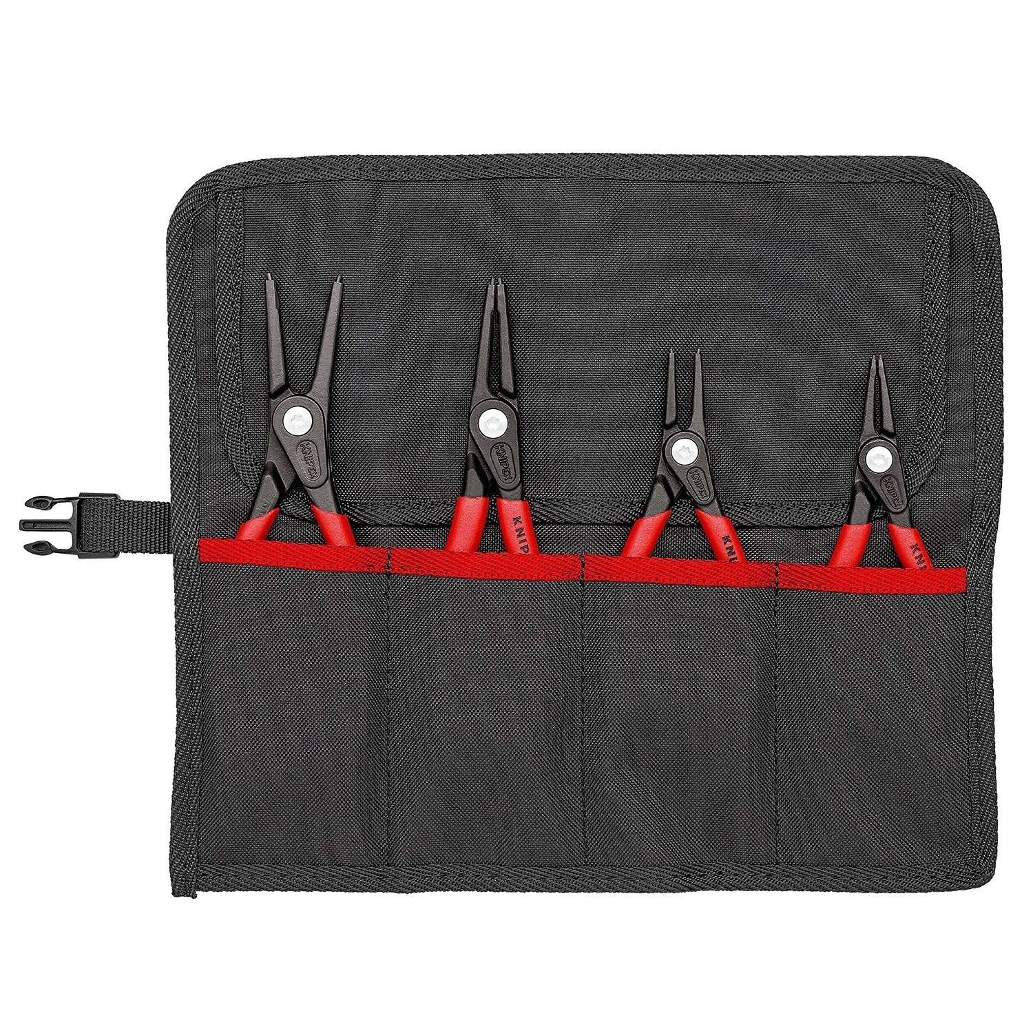 Knipex 001957 Precision Circlip Plier Set Piece in a Tool Roll Pliers
