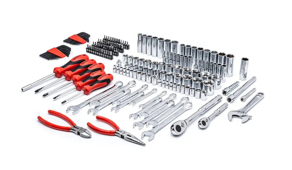 CRESCENT CTK180 180 Piece 1/4” & 3/8” Drive 6 Point SAE/Metric Professional Tool Set - Image 2