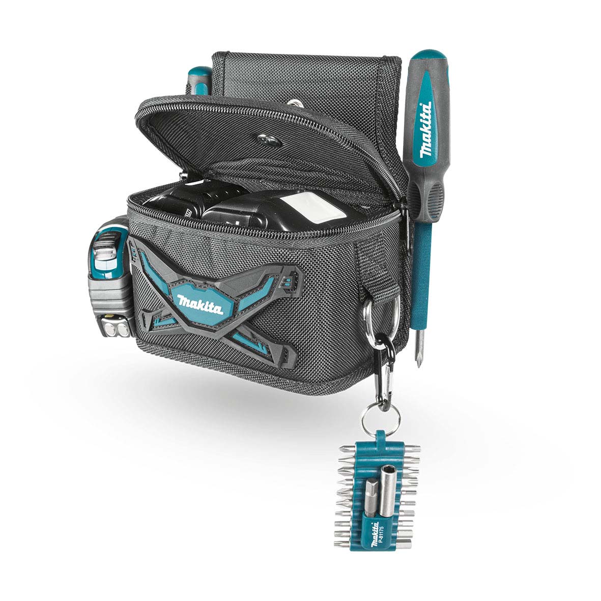 Makita E15263 Zip Top Pouch Dual Battery or Fixings Holders