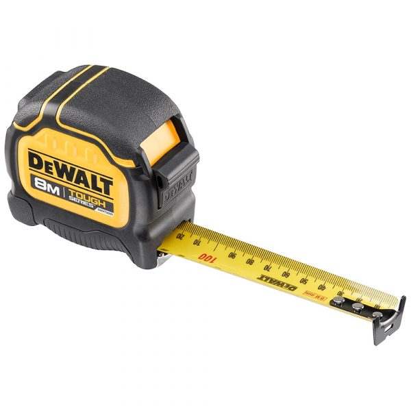 DeWALT DWHT369293 TOUGHSERIES™ Tape Measure 8m Measuring Tape