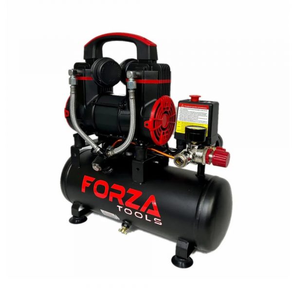 Forza Tools FT9008 900W 8L Oil Free Trade Portable Air Compressor