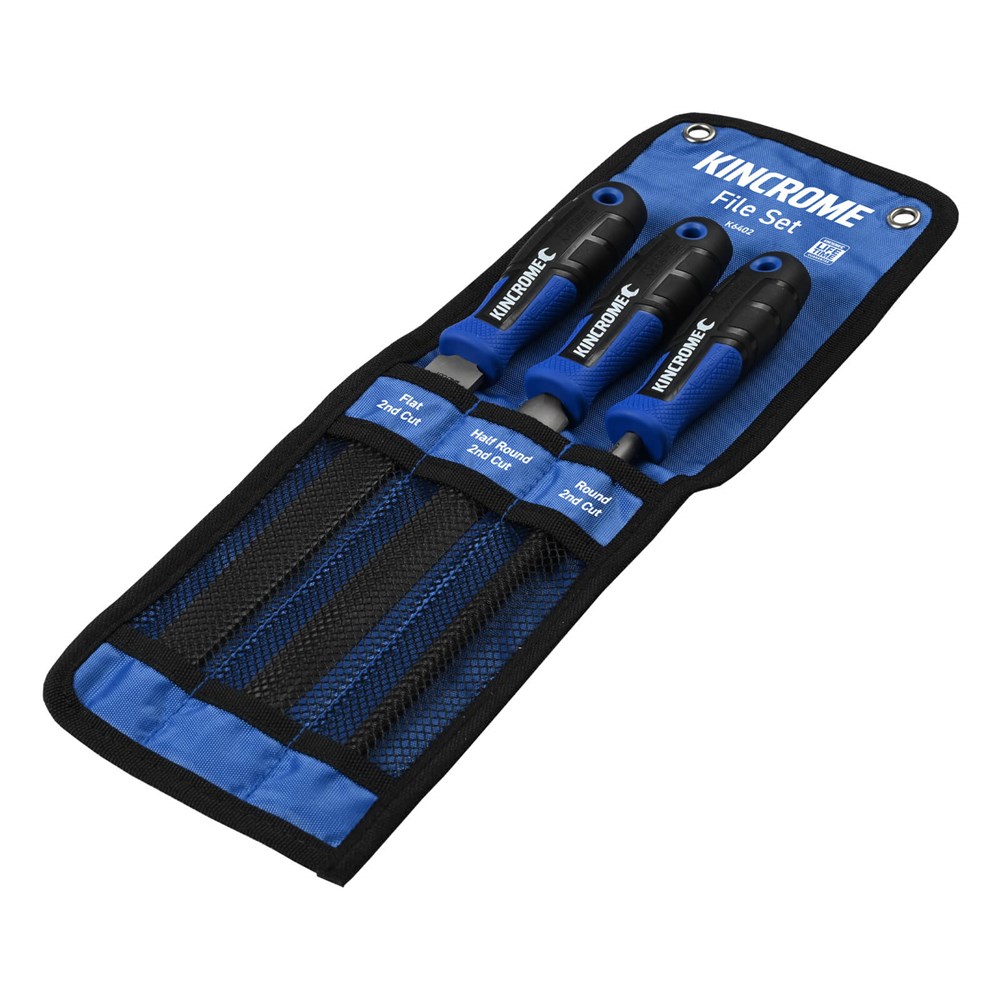 Kincrome K6402 File Set 200mm (8") 3 Piece