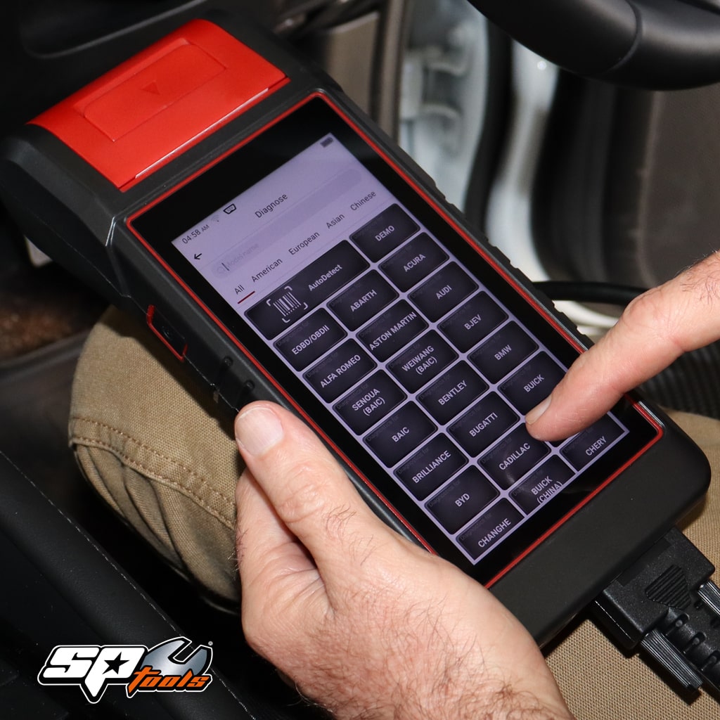 SP Tools SP61170 Multi-Function Smart Tool with WIFI & Built-In Printer - 5 Tools In 1 - Image 7