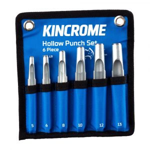 Kincrome K9449 Hollow Punch Set 6 Piece Image