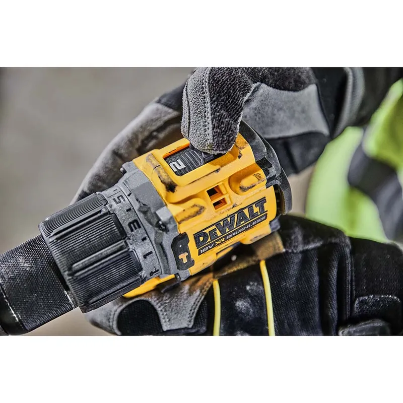 DeWALT DCD805N-XJ 18V XR Lithium-Ion Brushless Compact 2 Speed Premium Hammer Drill Driver - Tool Only - Image 6