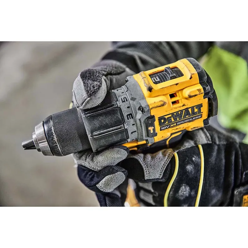 DeWALT DCD805N-XJ 18V XR Lithium-Ion Brushless Compact 2 Speed Premium Hammer Drill Driver - Tool Only - Image 5