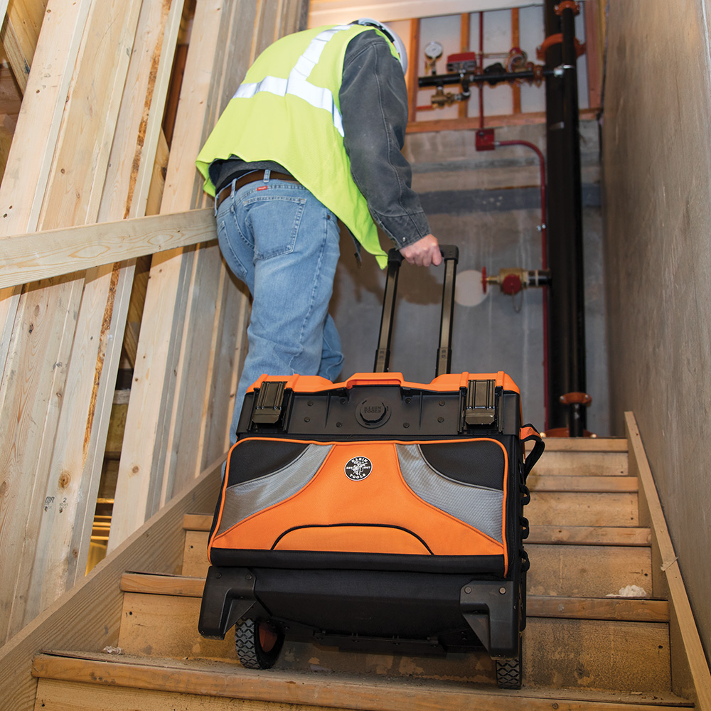 KLEIN Tools A-55473RTB Tradesman Pro™ Tool Master Rolling Tool Bag 19 Pockets 57.2cm - Image 10