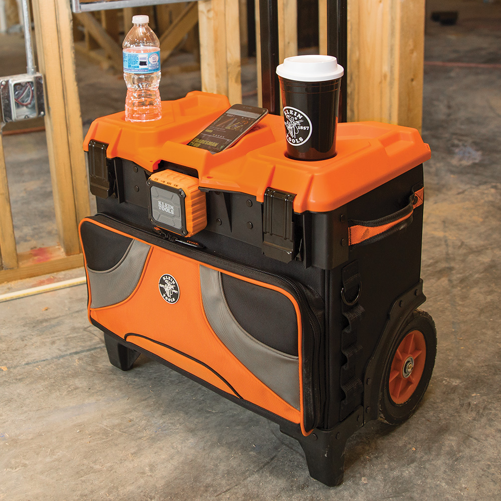 KLEIN Tools A-55473RTB Tradesman Pro™ Tool Master Rolling Tool Bag 19 Pockets 57.2cm - Image 8