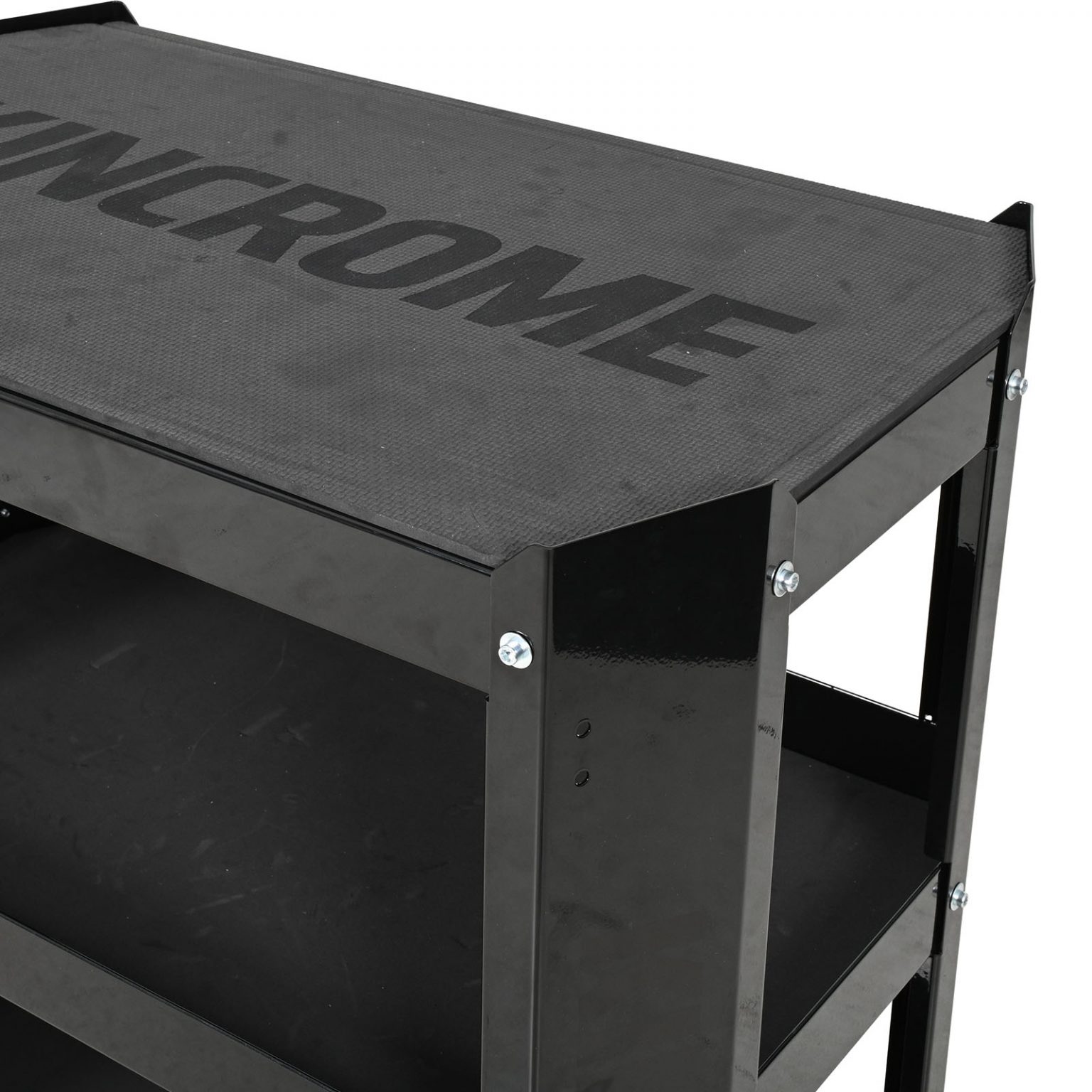 Kincrome K72903B CONTOUR® Tool Cart Black 3 Tier Heavy Duty Tool
